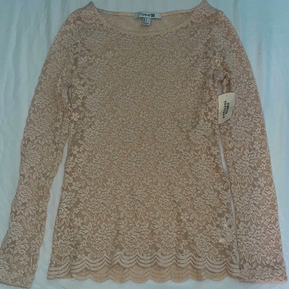 Forever 21. Small. Nude.